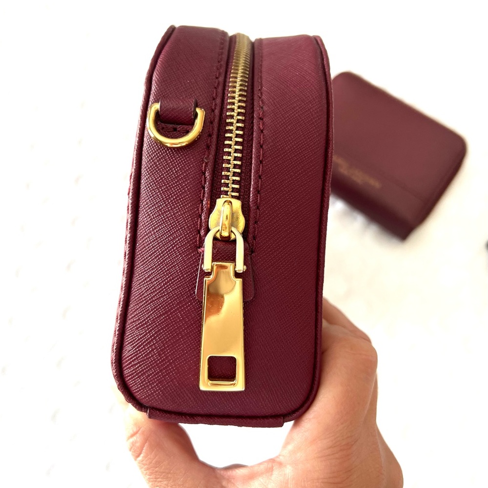 Mark Jacobs Playback Leather Crossbody Bag & Wall… - image 4